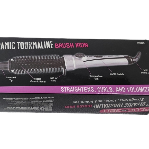 Plug in Ged 1" Tourmaline ceramic bubble curling Plugged In - Picture 6 of 6